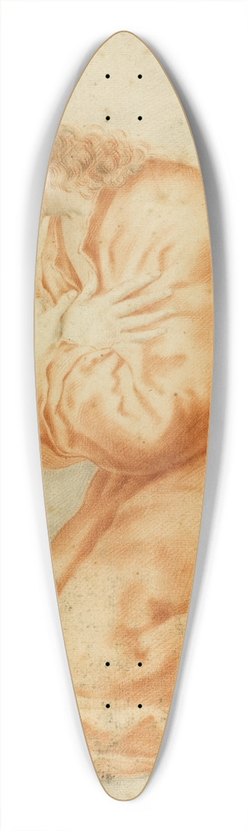 After Carlo Dolci - Christ Kneeling 39.3 inch art pintail longboard deck