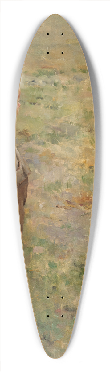 Akseli Gallen-Kallela - Boy With A Crow 39.3 inch art pintail longboard deck