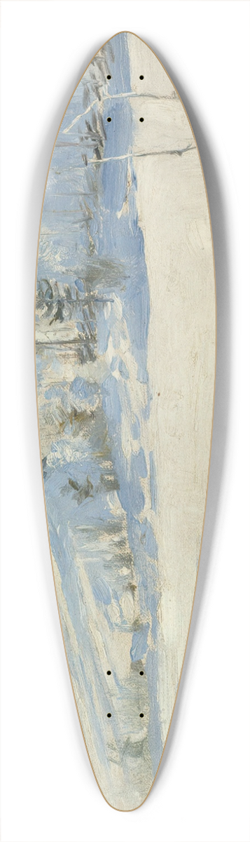 Akseli Gallen-Kallela - Winter Landscape 39.3 inch art pintail longboard deck