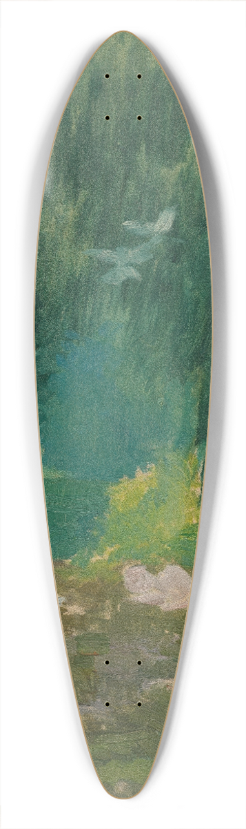 Albert Besnard - The Siesta 39.3 inch art pintail longboard deck