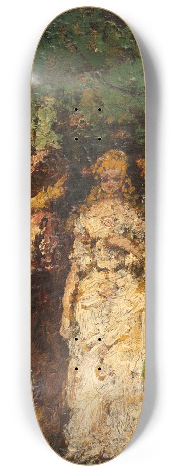 Adolphe Monticelli - Trois femmes sous les arbres 8.25 inch art skate deck