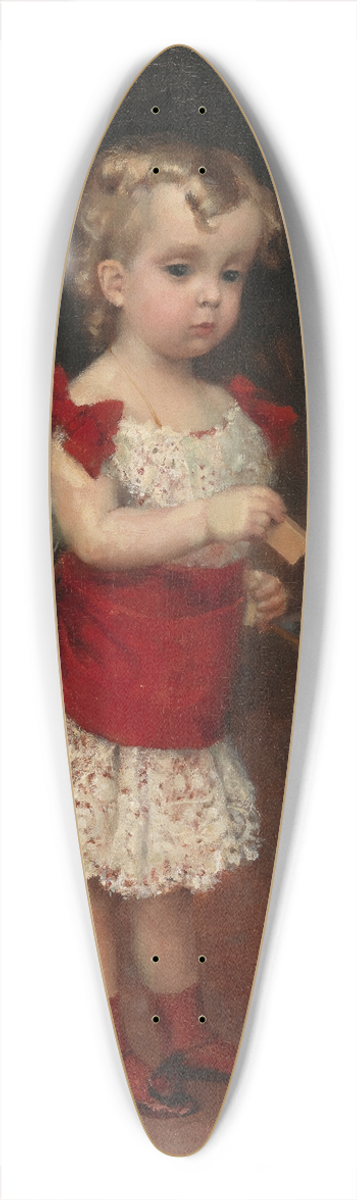 Albert Edelfelt - Grand Duke Andrei Vladimirovich as a child 39.3 inch art pintail longboard deck