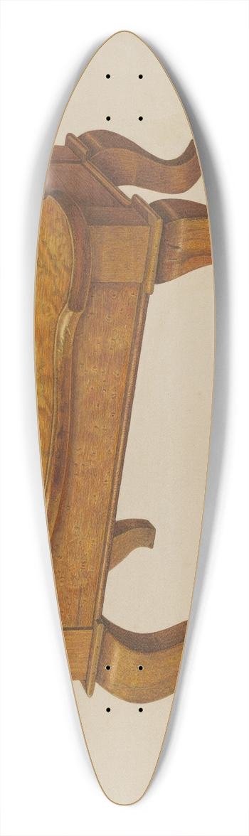Albert Geuppert - Footstool 39.3 inch art pintail longboard deck