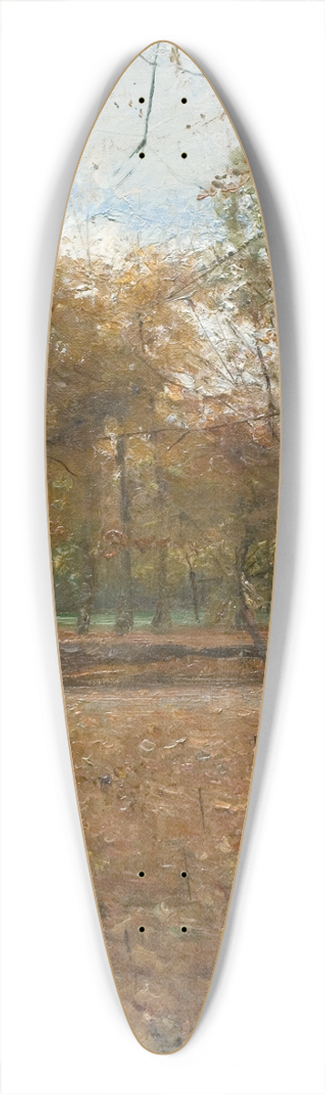 Albert Gottschalk - Efterr i Sndermarken 39.3 inch art pintail longboard deck