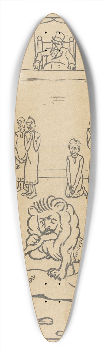 Albert Hahn - De Notenkraker, 16 februari 1907 ; In de politieke arena 39.3 inch art pintail longboard deck