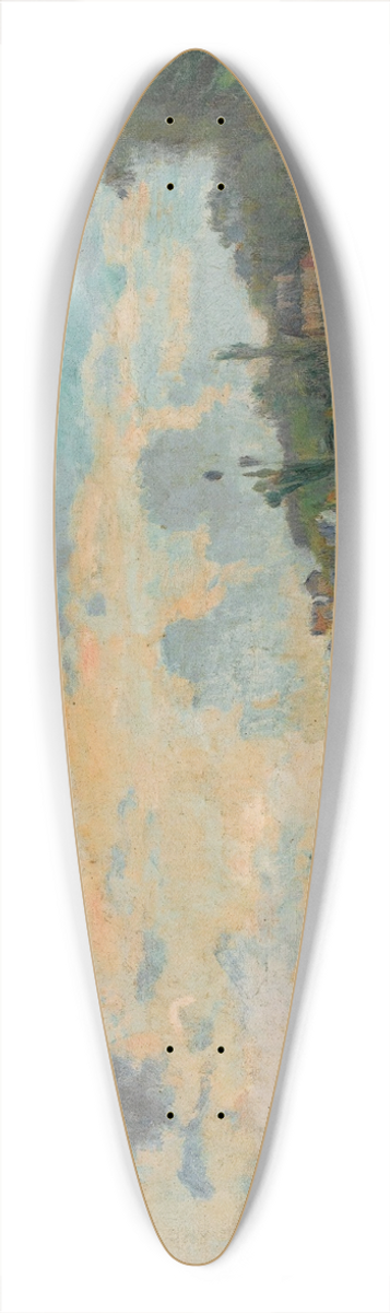 Albert Lebourg - Bords De Seine Aux Environs De Rouen 39.3 inch art pintail longboard deck