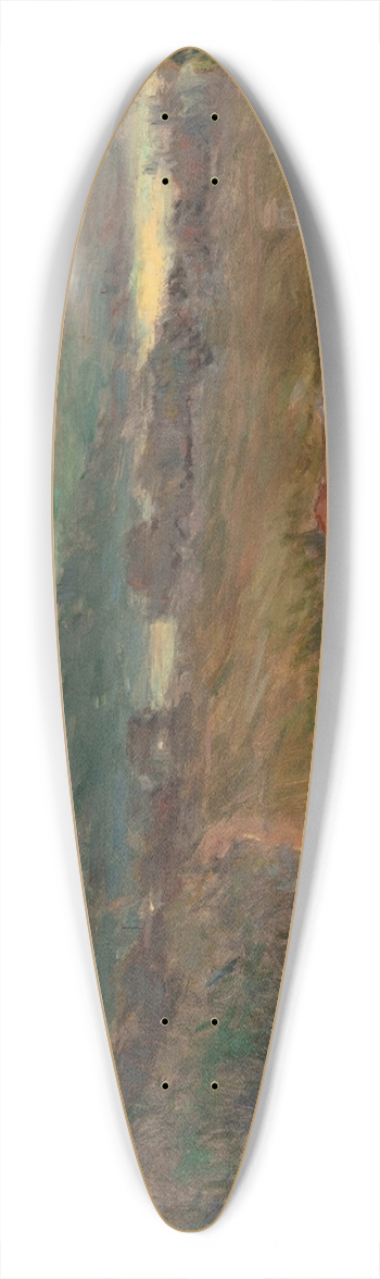 Albert Lebourg - La Seine  Issy-les-Moulineaux 39.3 inch art pintail longboard deck