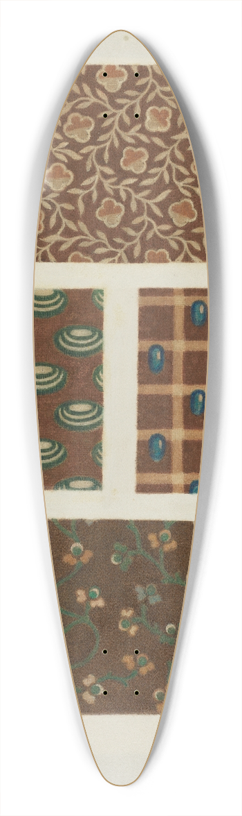 Albert Levone - Cotton Prints 39.3 inch art pintail longboard deck