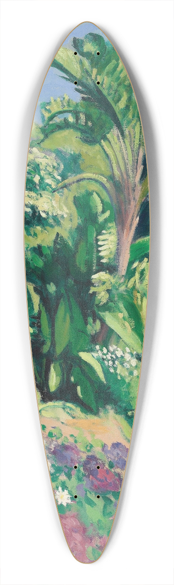Albert Marquet - Le jardin fleuri 39.3 inch art pintail longboard deck