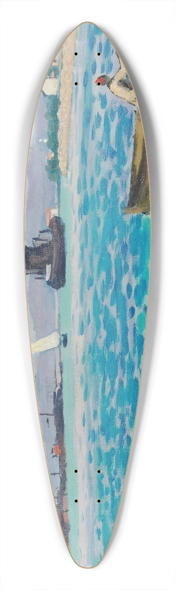 Albert Marquet - Le Passeur 39.3 inch art pintail longboard deck