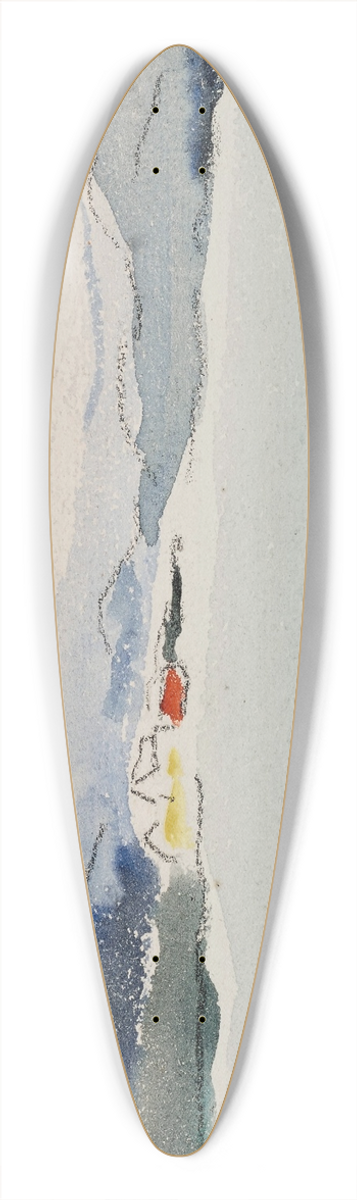 Albert Marquet - Molde 39.3 inch art pintail longboard deck
