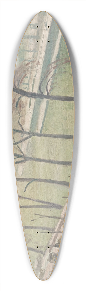 Albert Marquet - Pont-Neuf sous la neige 39.3 inch art pintail longboard deck