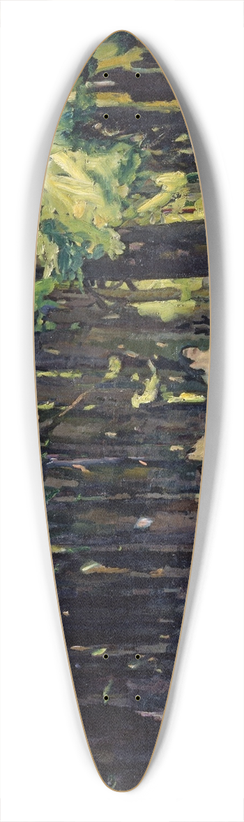 Albert Weisgerber - Sommertag 39.3 inch art pintail longboard deck