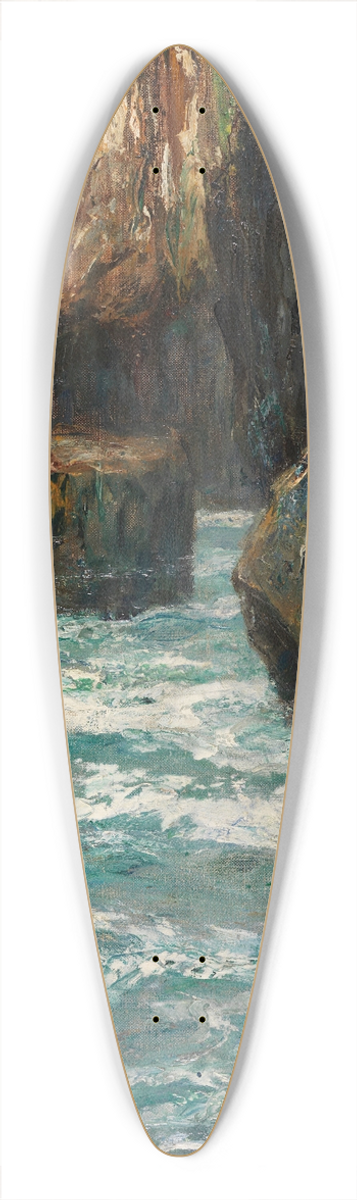 Albert Wenk - In der Partnachklamm bei Partenkirchen 39.3 inch art pintail longboard deck