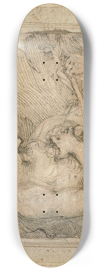 Bartolomeo Biscaino - Mary Magdalene 8.25 inch art skate deck