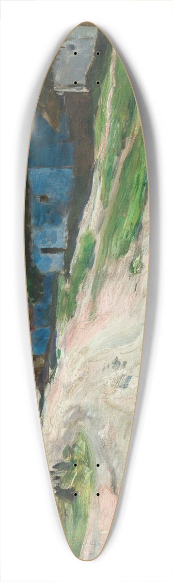 Aleksander Gierymski - Road at Bronowice 39.3 inch art pintail longboard deck