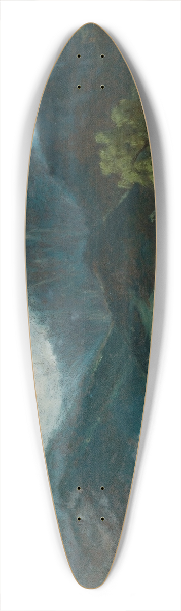 Aleksander Kotsis - Mount Giewont 39.3 inch art pintail longboard deck
