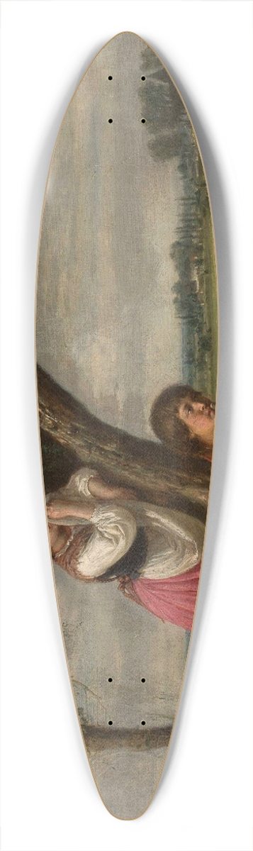Aleksander Kotsis - Springtime 39.3 inch art pintail longboard deck