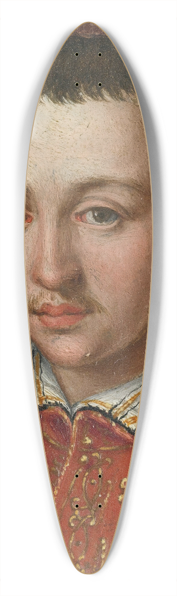 Alessandro Allori - Portrait of Francesco I De Medici (1541-1587) 39.3 inch art pintail longboard deck