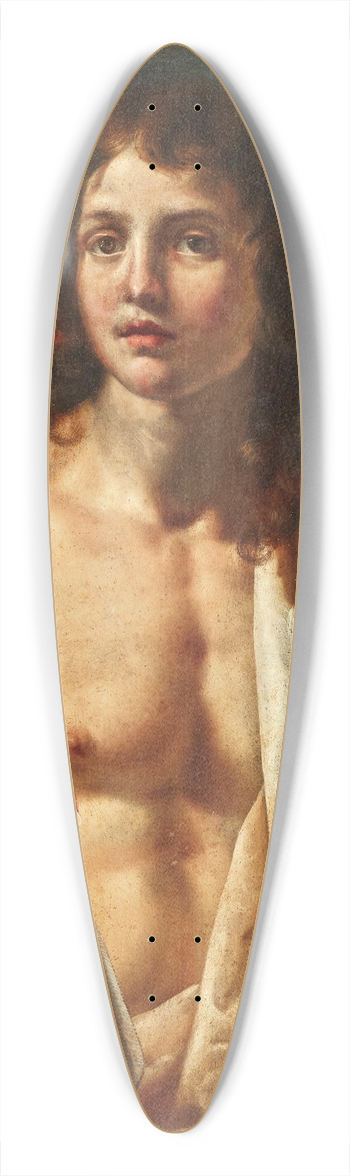 Alessandro Rosi - Saint Sebastian 39.3 inch art pintail longboard deck