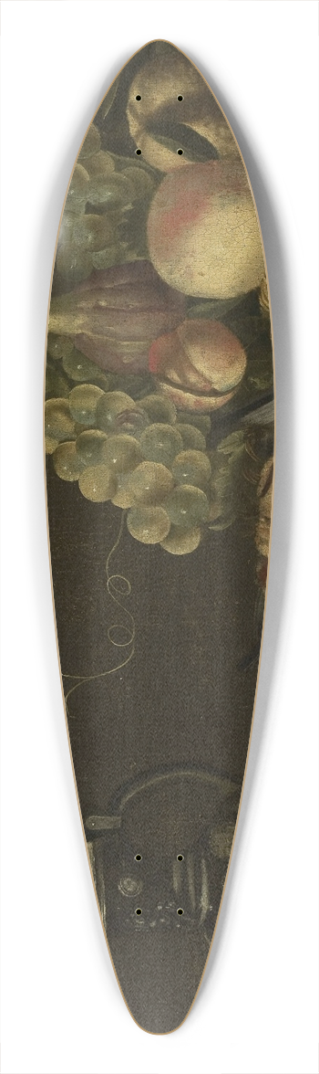 Alexander Adriaenssen - Still life with a herring 39.3 inch art pintail longboard deck