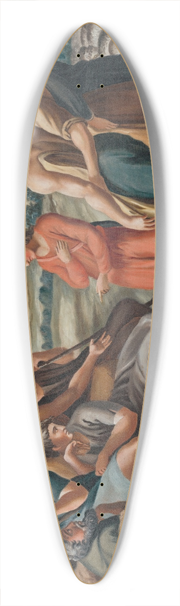 Alexander Belopotock - Biblical Scene I. 39.3 inch art pintail longboard deck