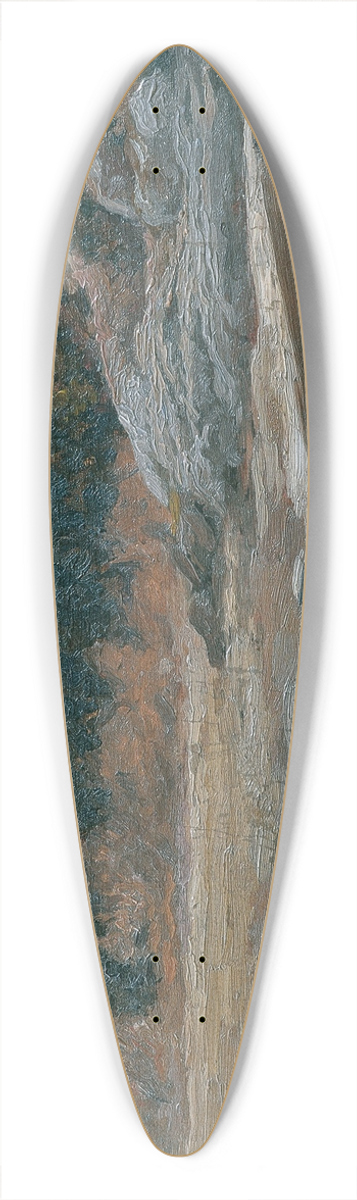 Alexander Demetrius Goltz - Bretonische Kste 39.3 inch art pintail longboard deck