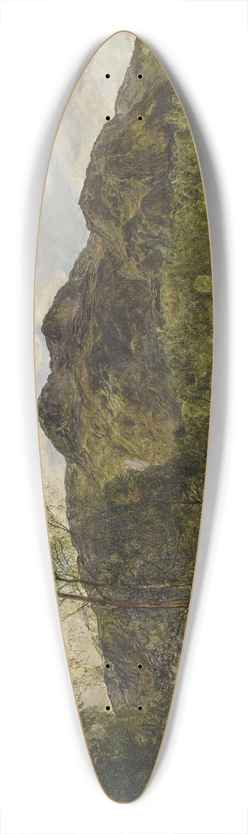 Alexander Fraser Jr. - Ben Venue 39.3 inch art pintail longboard deck