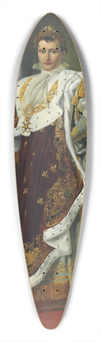 Alexandre Benoit Jean Dufay - Portrait Of The Emperor Napoleon Bonaparte (1769-1821) 39.3 inch art pintail longboard deck