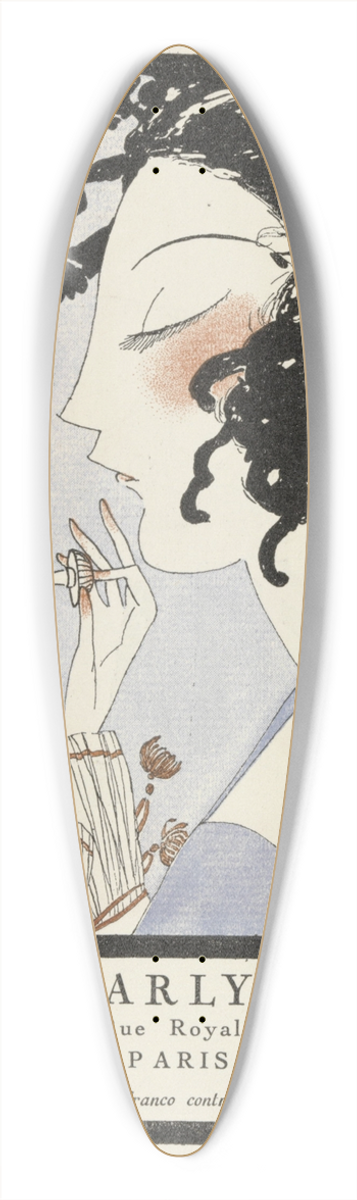 Alexandre Jacovleff - Arly 39.3 inch art pintail longboard deck