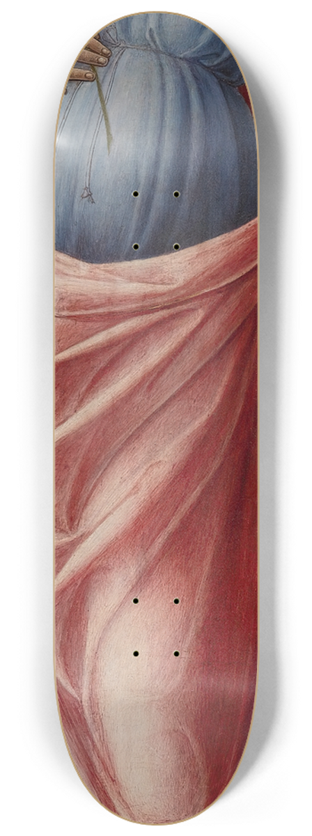 Bartolomeo Vivarini - Saint Catherine Of Alexandria 8.25 inch art skate deck