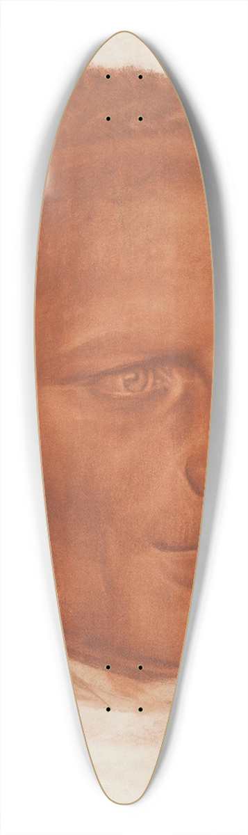 Alexandre Jacovleff - Portrait Of A Member Of The Croisire Jaune Expedition Team 39.3 inch art pintail longboard deck