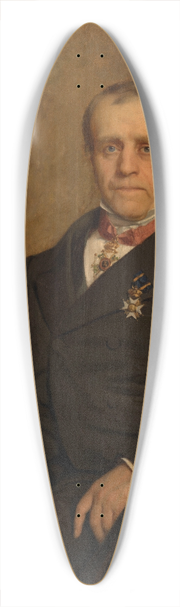 Alexandre Nestor Nicolas Robert - The Architect Tieleman Franciscus Suys 39.3 inch art pintail longboard deck