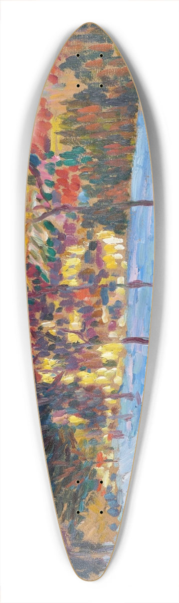Alexej von Jawlensky - Fssen 39.3 inch art pintail longboard deck