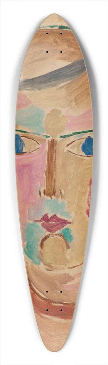 Alexej von Jawlensky - Helle Erscheinung 39.3 inch art pintail longboard deck