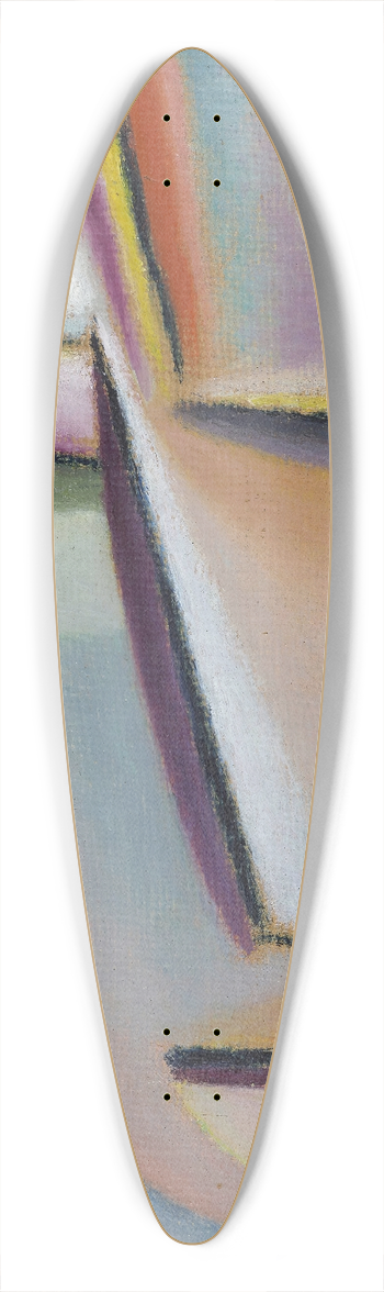 Alexej von Jawlensky - Meditation The Prayer 39.3 inch art pintail longboard deck