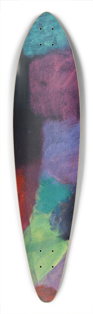 Alexej von Jawlensky - Variation,Night 39.3 inch art pintail longboard deck