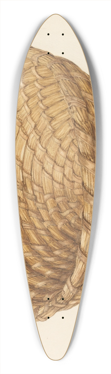 Alfonso Moreno - Bread Basket 39.3 inch art pintail longboard deck