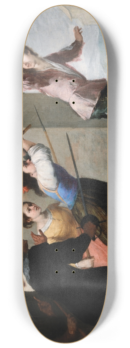 Bartolom Estebn Murillo - The Prodigal Son Driven Out 8.25 inch art skate deck