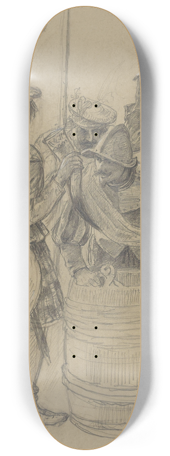 Adolph Tidemand - Adolph Tidemand 8.25 inch art skate deck