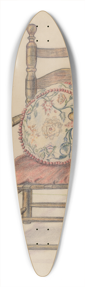 Alfred Nason - Slat-back Armchair 39.3 inch art pintail longboard deck