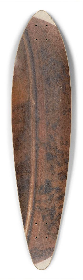 Alfred Parys - Small Bowl 39.3 inch art pintail longboard deck