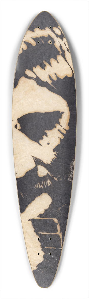 Alfred Simonsen - Mandsportrt 39.3 inch art pintail longboard deck