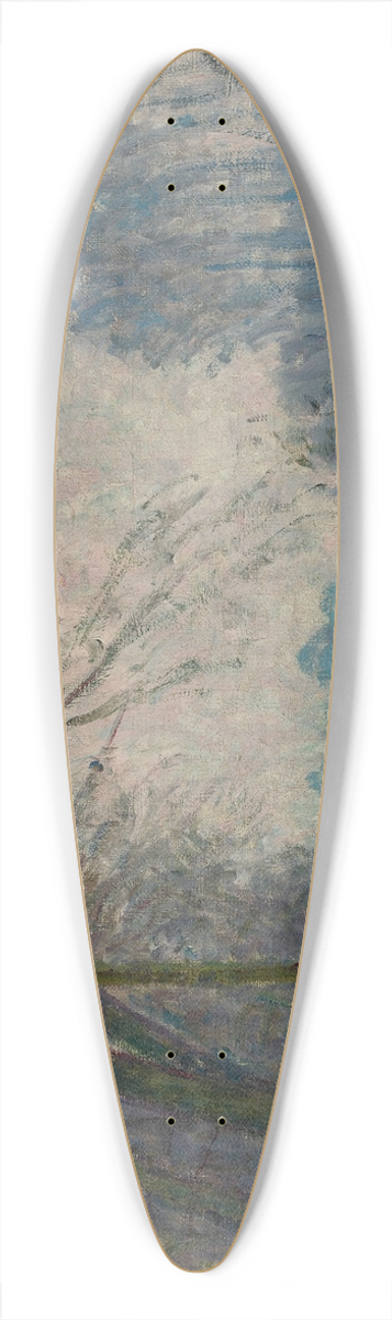 Alfred Sisley - Matine doctobre prs de Port-Marly 39.3 inch art pintail longboard deck