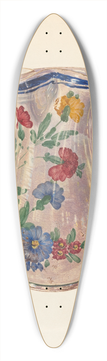 Alfred Walbeck - Pitcher 39.3 inch art pintail longboard deck