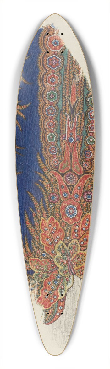 Alice Cosgrove - Printed Cotton 39.3 inch art pintail longboard deck