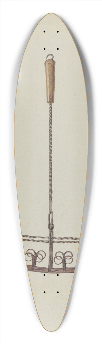 Alice Cosgrove - Toaster 39.3 inch art pintail longboard deck