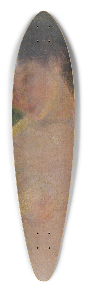 Alice Pike Barney - In Shadow 39.3 inch art pintail longboard deck