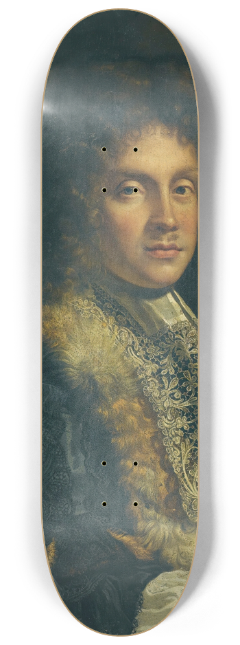 Benedetto Gennari - Portrait Of A Man 8.25 inch art skate deck