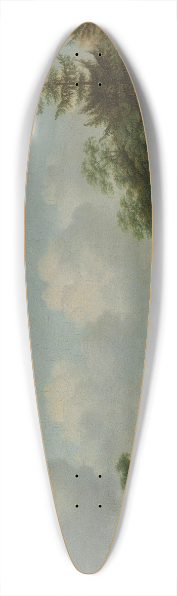 Allaert van Everdingen - Swedish Landscape 39.3 inch art pintail longboard deck
